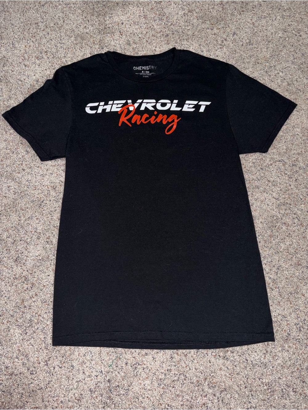 Chemistry Black Chevrolet Racing Short Sleeve Tee